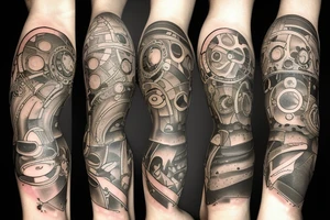 Lazer, frog, steam punk tattoo idea