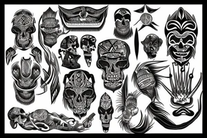 Pain and suffering lead to glory tattoo idea