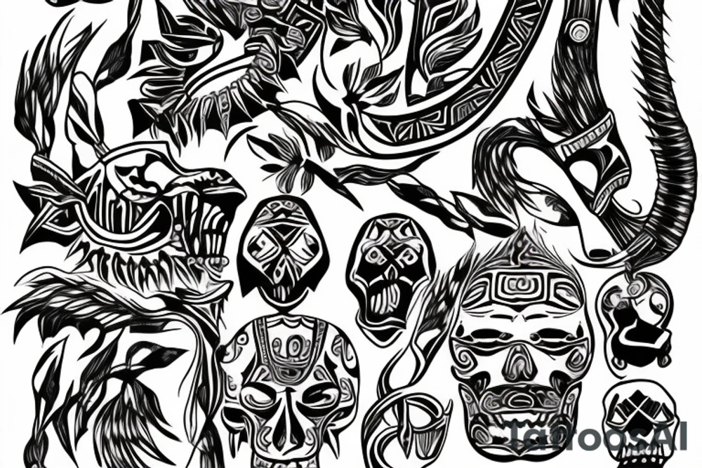 Pain and suffering lead to glory tattoo idea