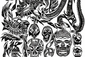 Pain and suffering lead to glory tattoo idea