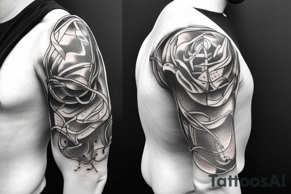 Pain and suffering lead to glory tattoo idea