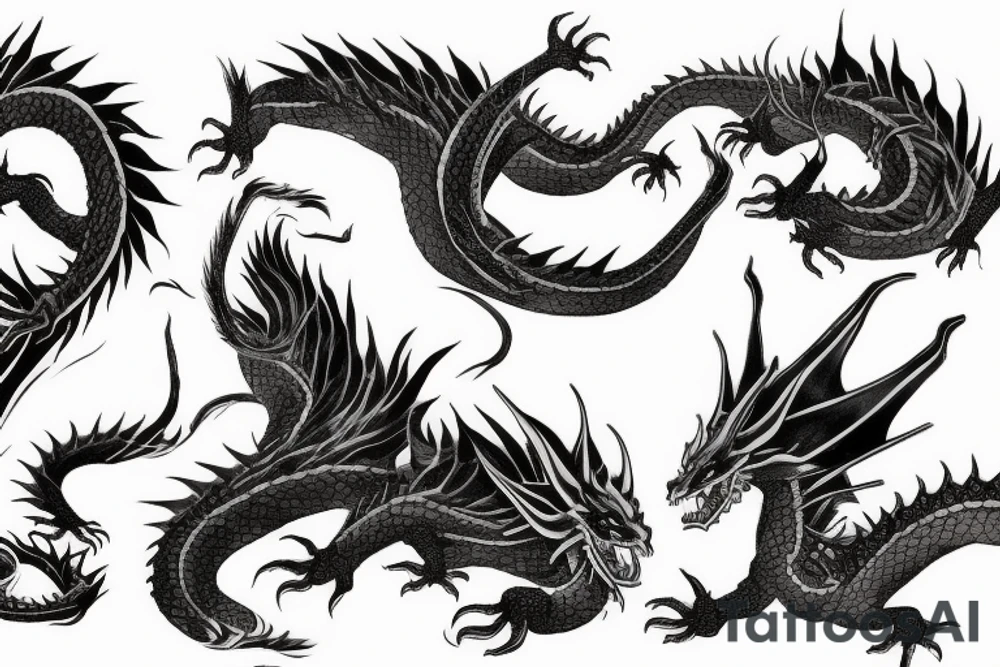 the sekiro's divine dragon tattoo idea