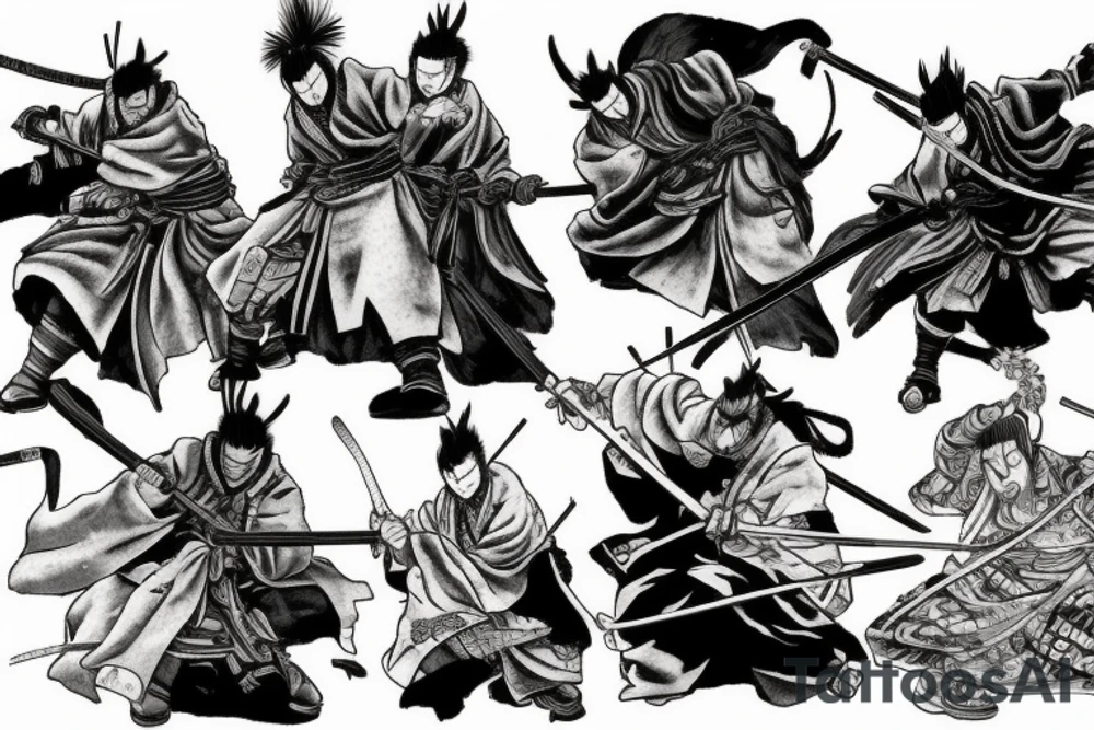 sekiro in the last figth against isshin ashina tattoo idea