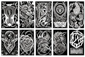Symbolize freedom in a dark meaning tattoo idea