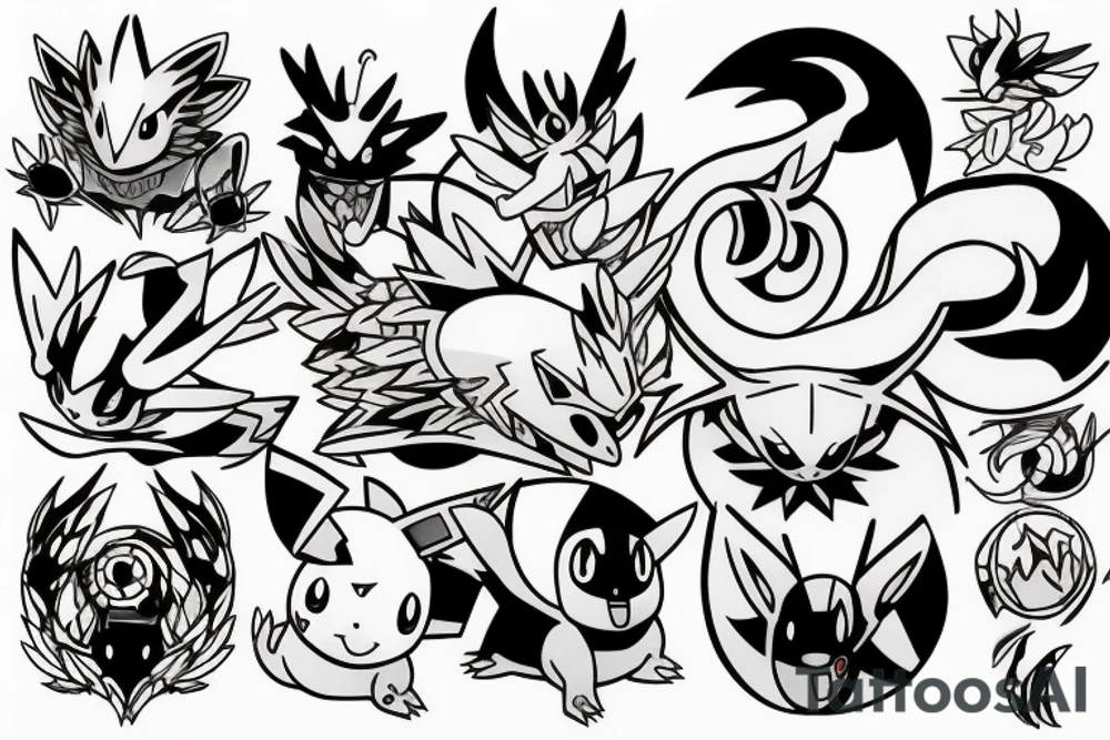 Pokemon tattoo idea