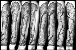 woods and weather tattoo idea