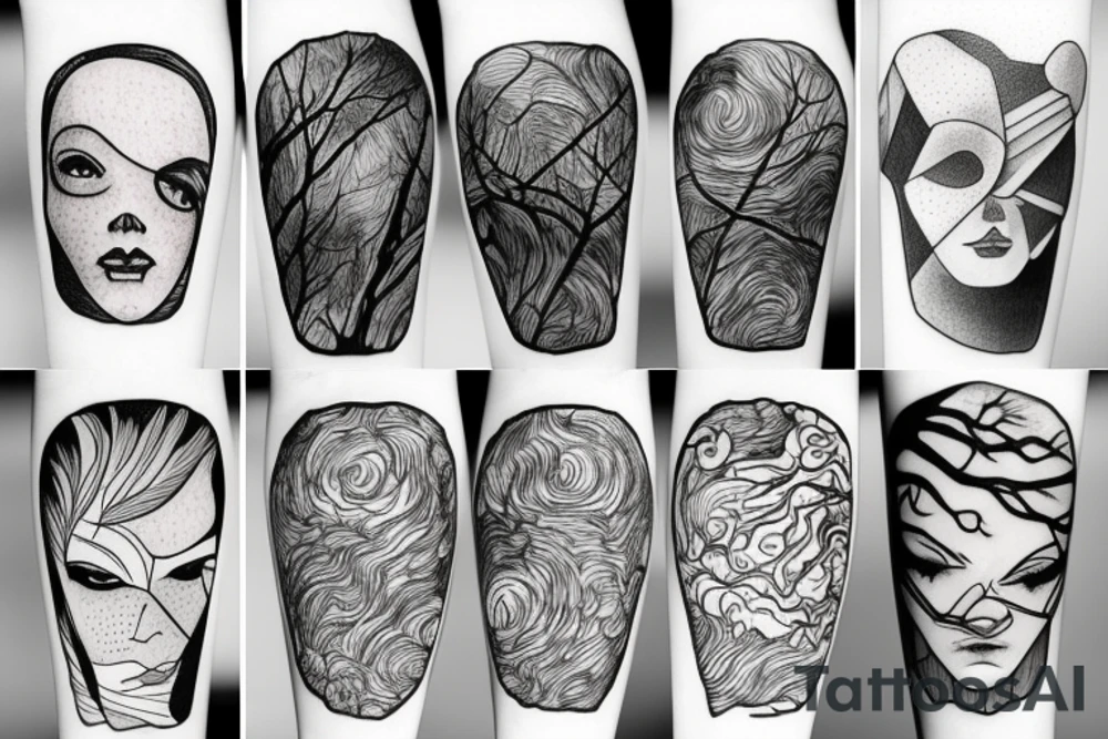 woods and weather tattoo idea