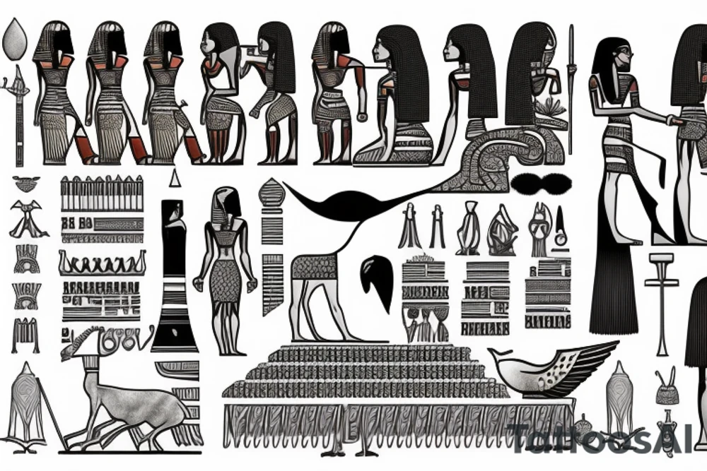 Egyptian tattoo idea