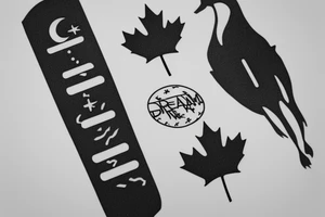 The word "Dream" and include the number 6 and a silhouette of a Canada goose tattoo idea