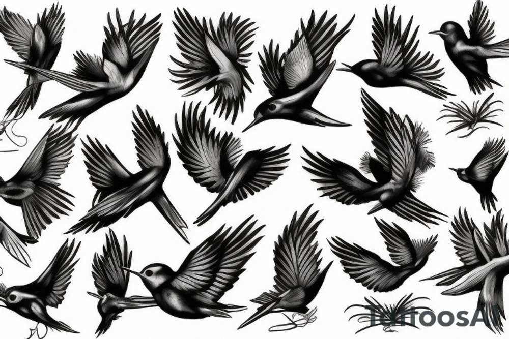 Swallow tattoo idea