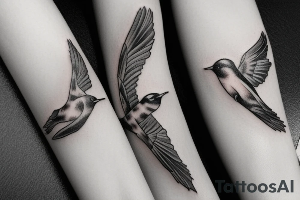 Swallow tattoo idea