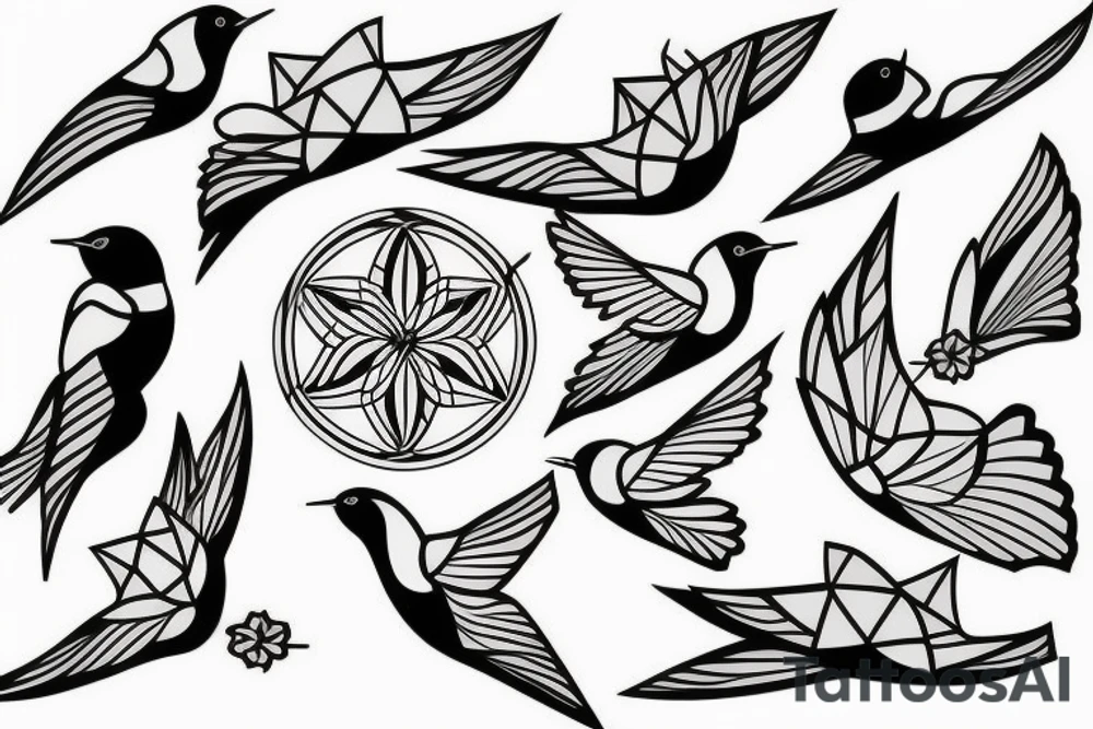 Swallow tattoo idea