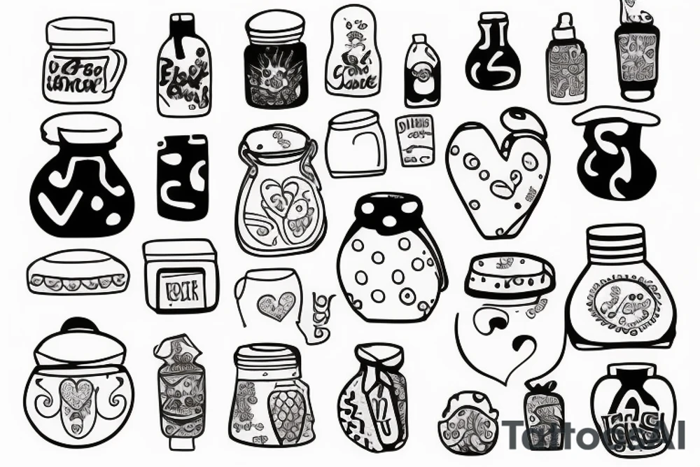 cookie jar tattoo idea