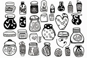 cookie jar tattoo idea