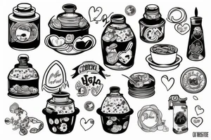 cookie jar tattoo idea
