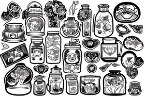 cookie jar tattoo idea