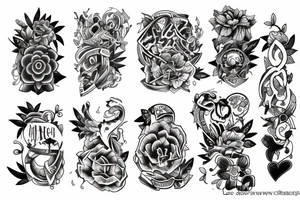 text "LU' tattoo idea