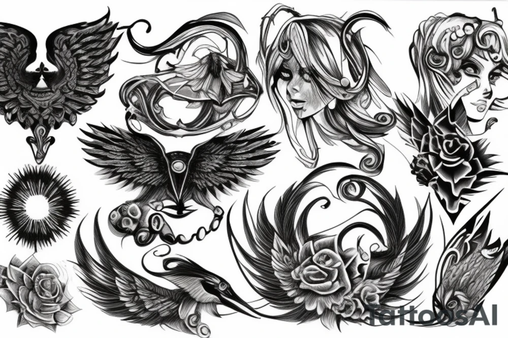 seraph tattoo idea