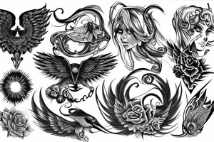 seraph tattoo idea