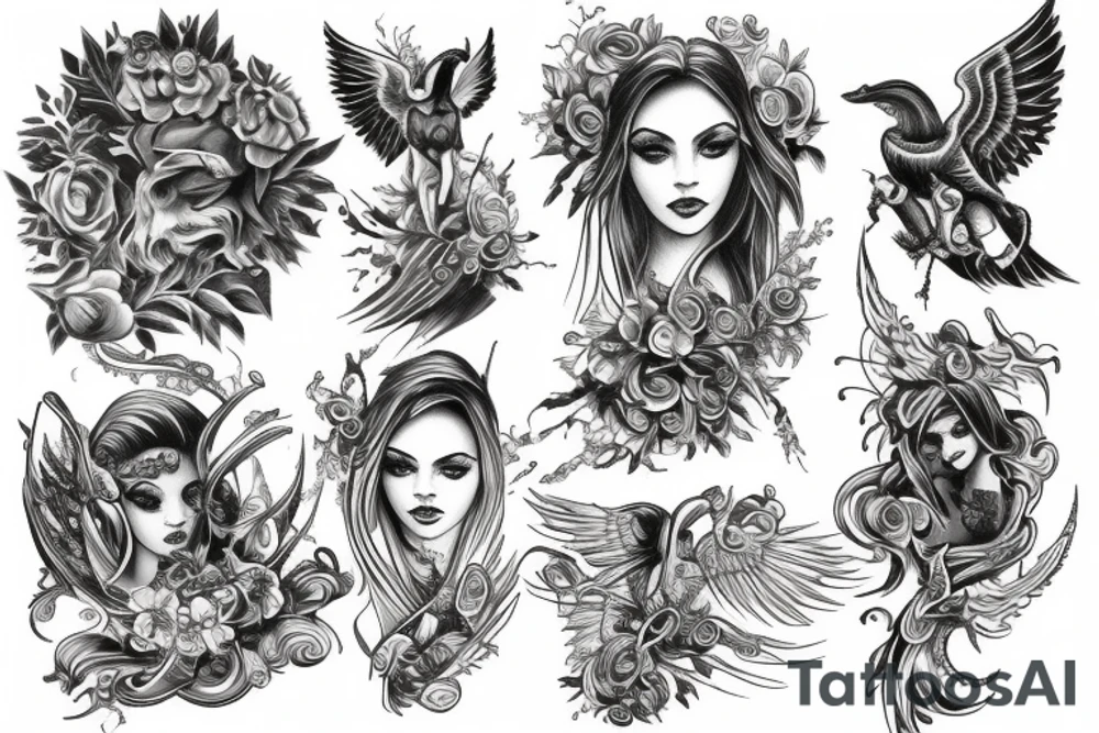 seraph tattoo idea