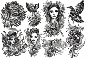 seraph tattoo idea