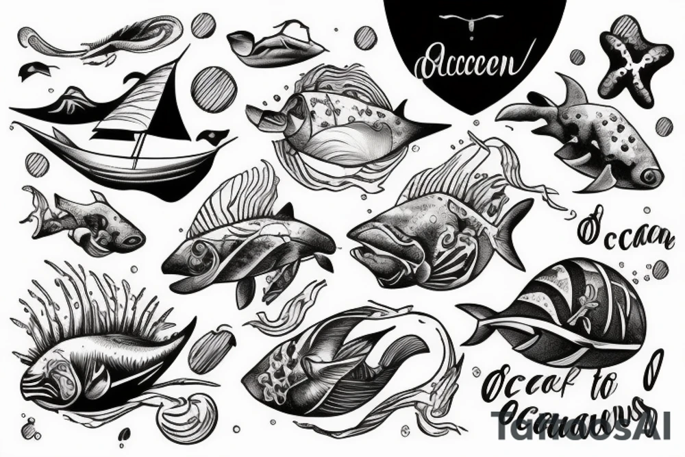 It takes an ocean not to break tattoo idea