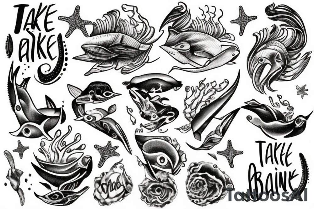 It takes an ocean not to break tattoo idea