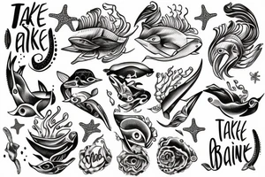 It takes an ocean not to break tattoo idea