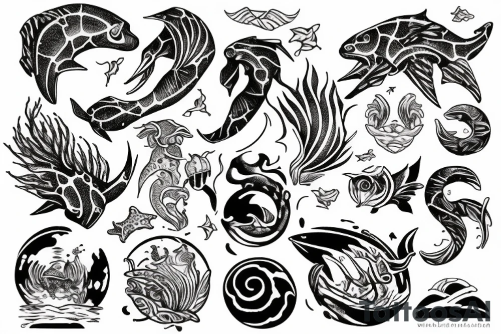 It takes an ocean not to break tattoo idea