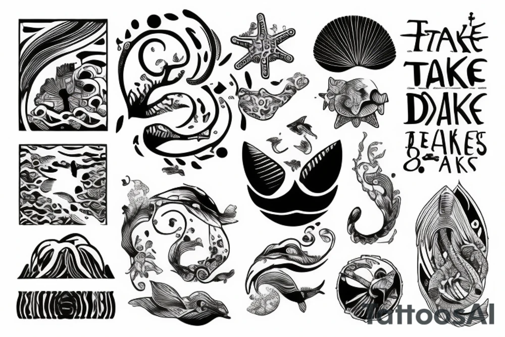 It takes an ocean not to break tattoo idea