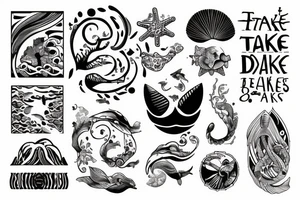 It takes an ocean not to break tattoo idea