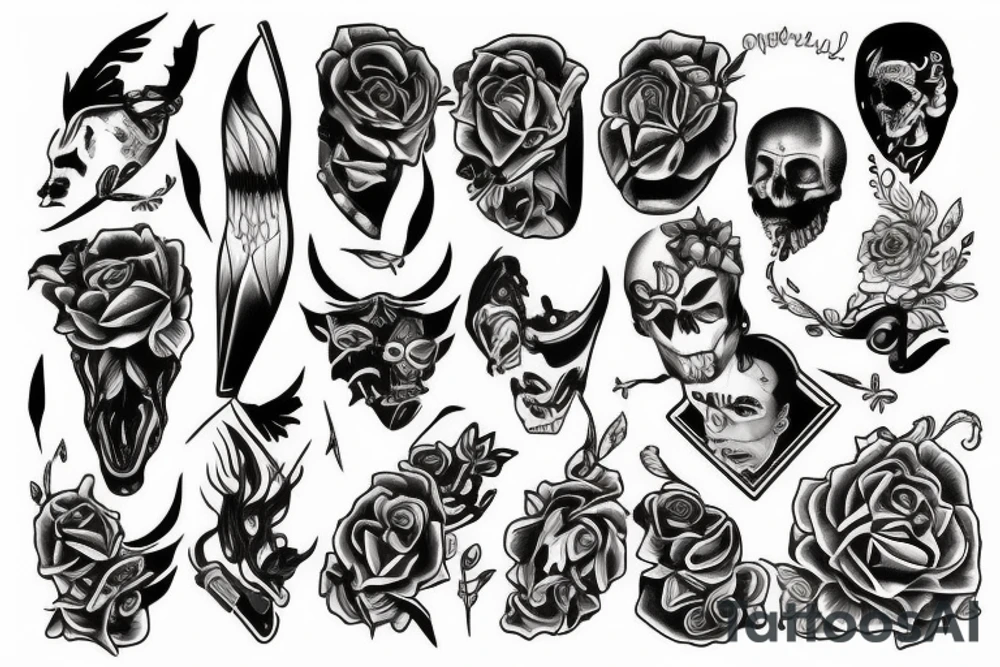 sweet pain tattoo idea