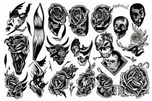 sweet pain tattoo idea