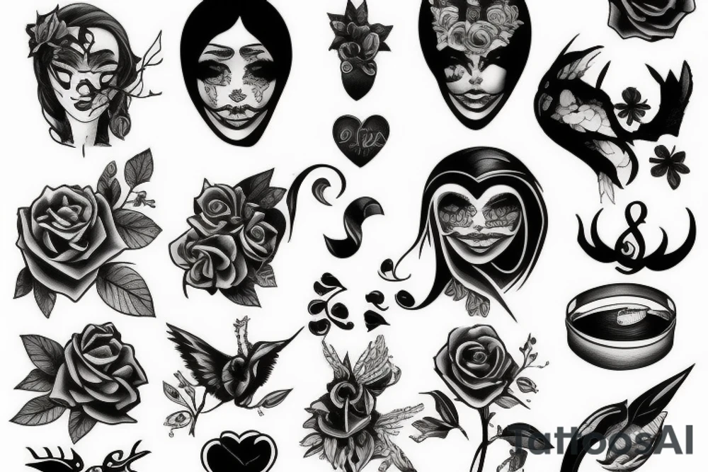 sweet pain tattoo idea