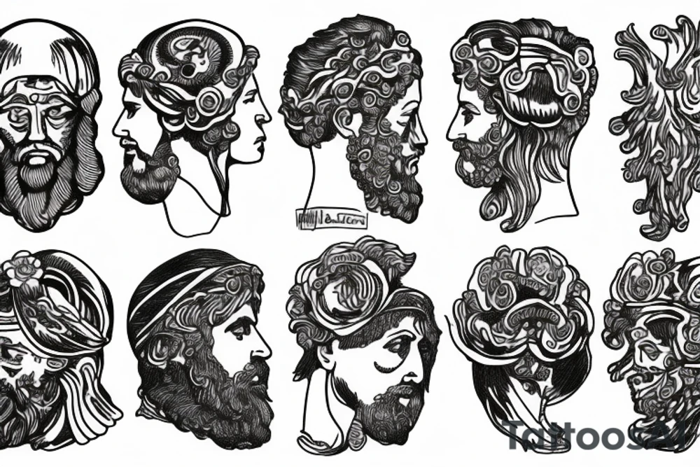 Marcus aurelius tattoo idea