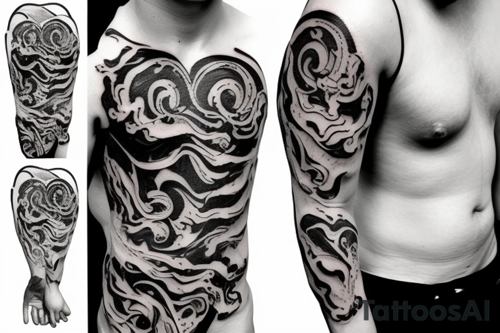 for man is both the sculptor and the marble tattoo tattoo idea