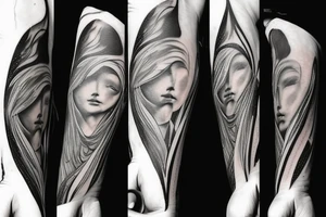for man is both the sculptor and the marble tattoo tattoo idea