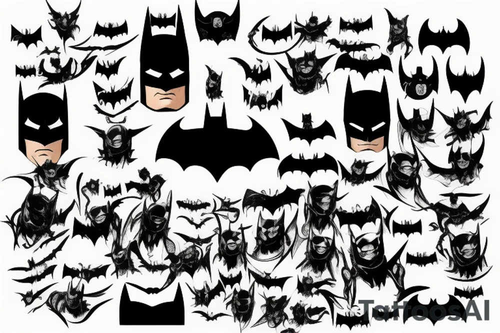 Batman, Gotham, tattoo idea