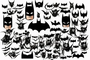 Batman, Gotham, tattoo idea