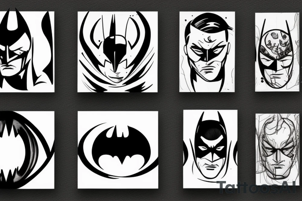 Batman, Gotham, tattoo idea