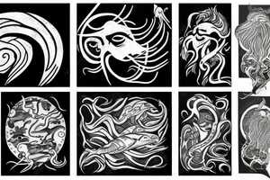 Poseidon tattoo idea