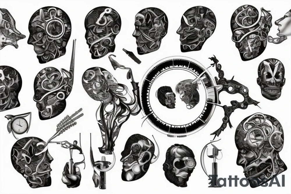 Success, wealth, hard work, patience, detication and health in a diagram tattoo idea Success, wealth, hard work, patience, detication and health in a diagram tattoo idea