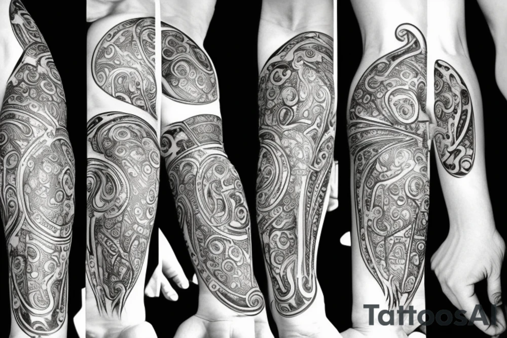 Diagram of time and wealth tattoo idea