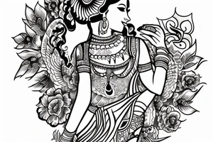"UmeshMamata" Name tattoo tattoo idea