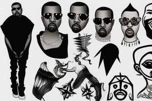 My beautiful dark twisted fantasy tattoo idea