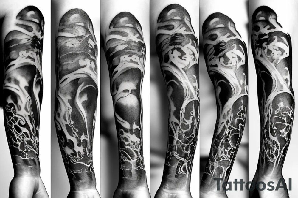 pseudarthrosis ulna Skin rip tattoo idea