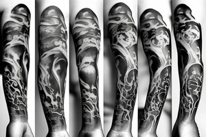 pseudarthrosis ulna Skin rip tattoo idea