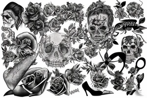 Skin rip tattoo idea