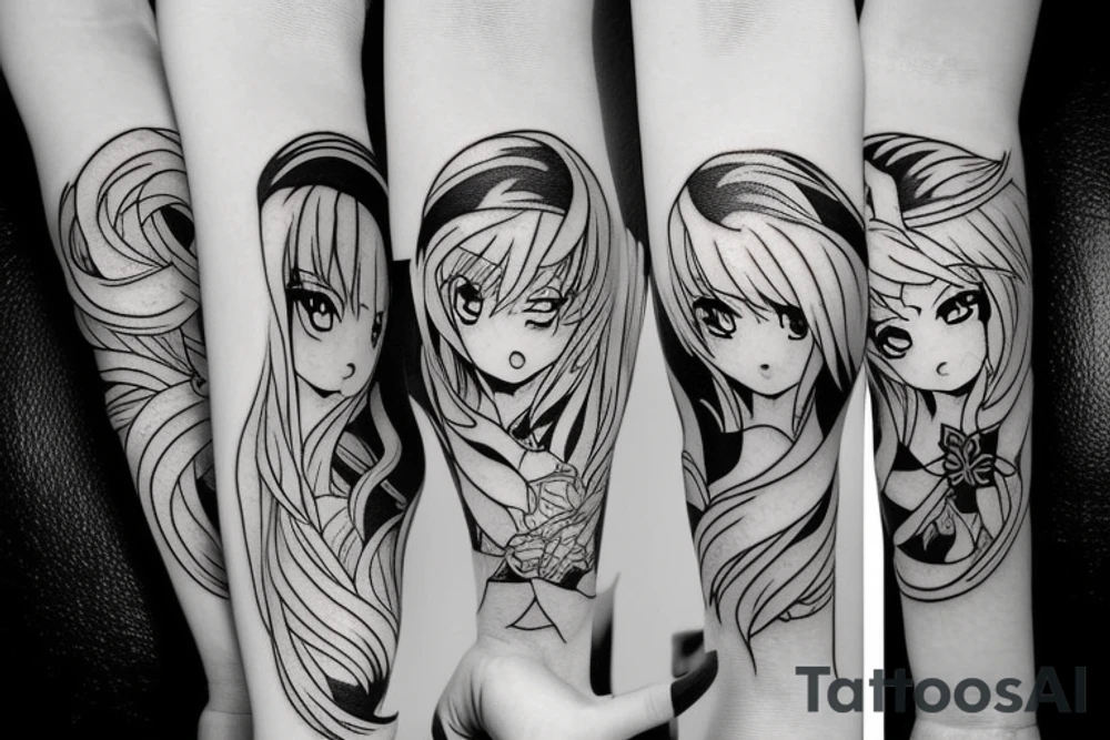 Anime tattoo idea