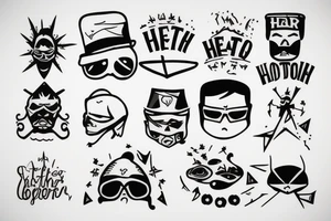 hero father tattoo idea